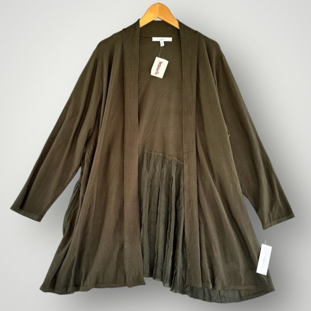 🎉5 for $45🎉 NWT fever cardigan sweater size 3X
